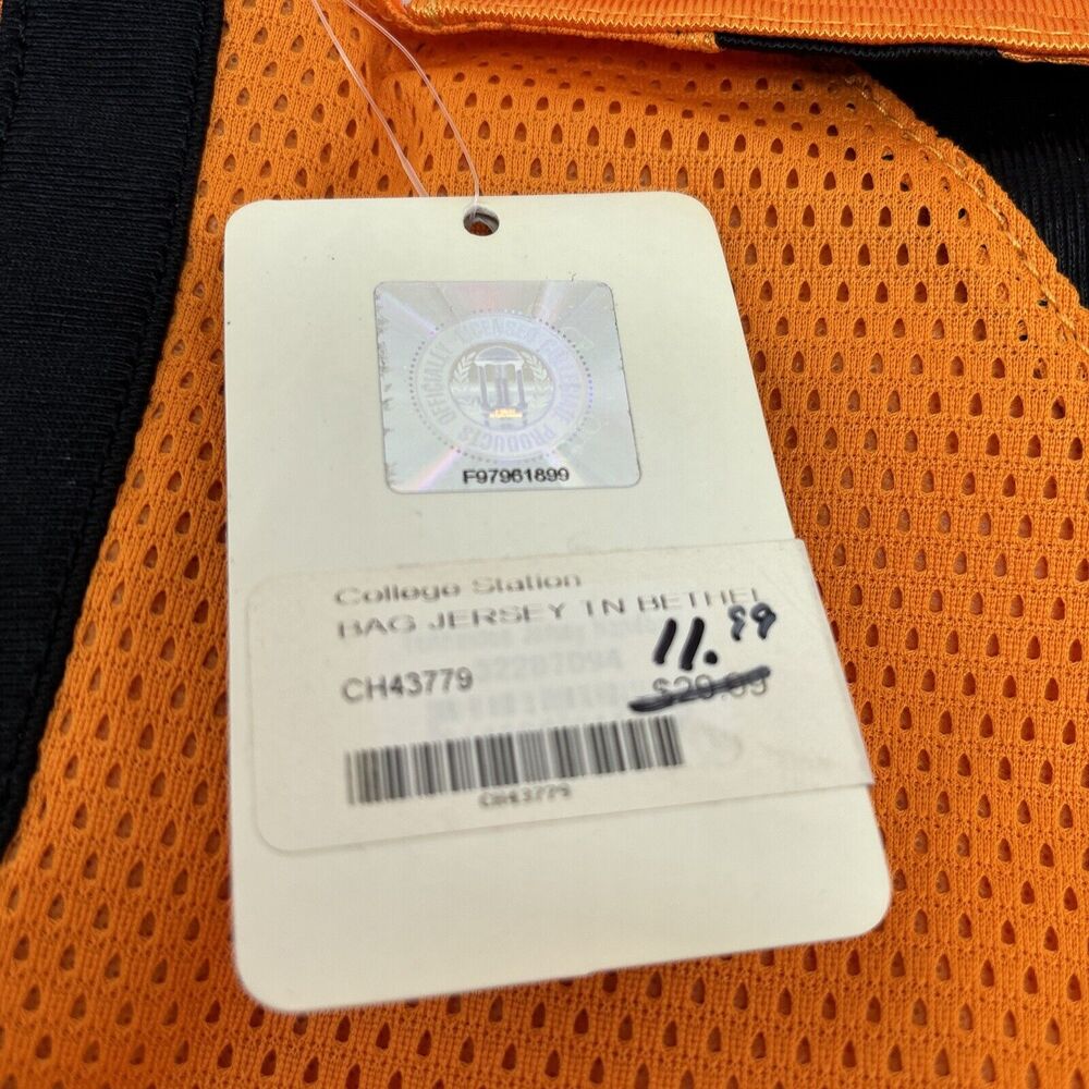 Sandol University Of Tennessee Jersey Purse Handbag Orange/Black - NEW w/ TAGS - Picture 7 of 8